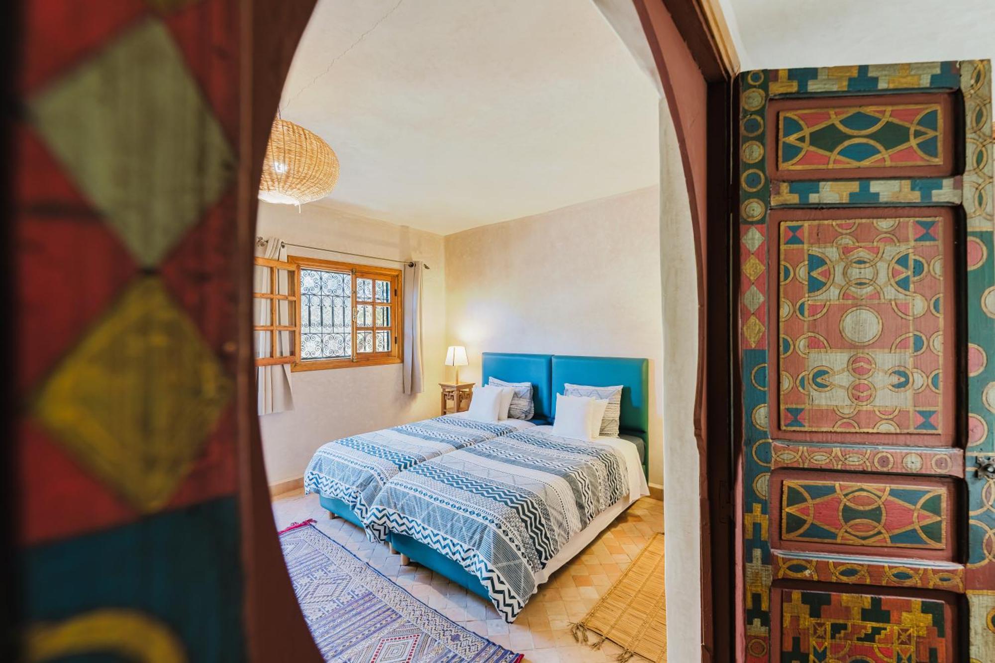 Quarto Triplo com Vista do Jardim